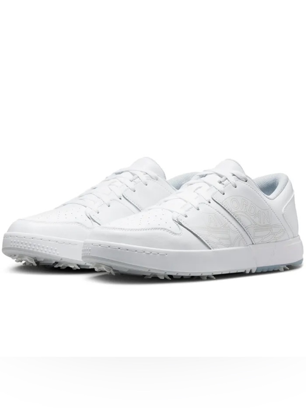 Nike Jordan NU Retro 1 Golf White Pure Platinum FZ4153-100 Size 8 M / 9.5 W New